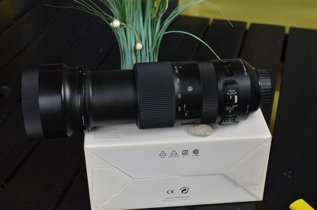 Sigma 100-400mm F5-6.3 DG OS HS Nikon versturen mogelijk, Ophalen, Gebruikt, Sigma, Telelens