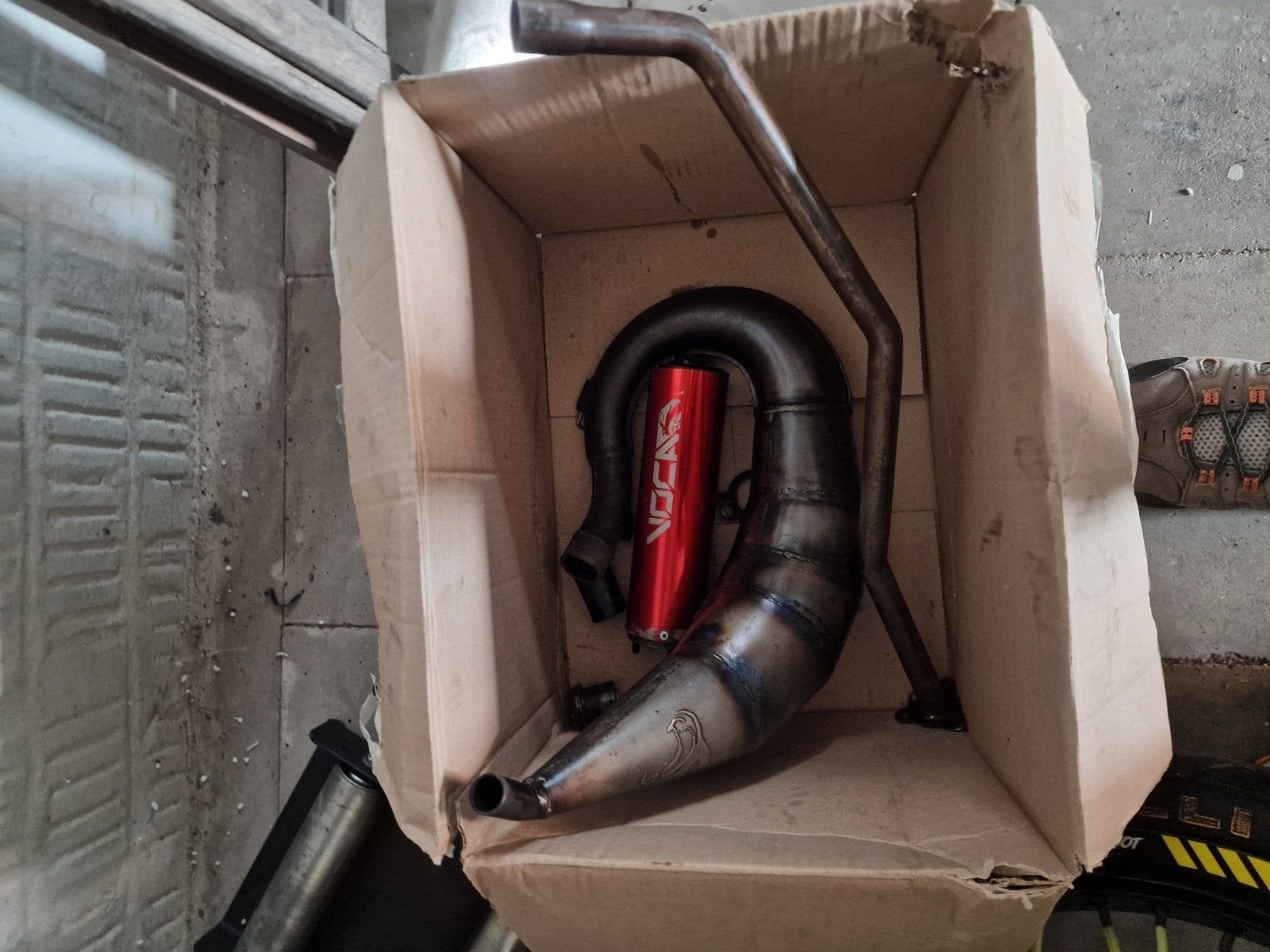 voca 50/70, Fietsen en Brommers, Ophalen of Verzenden, Zo goed als nieuw, Uitlaat
