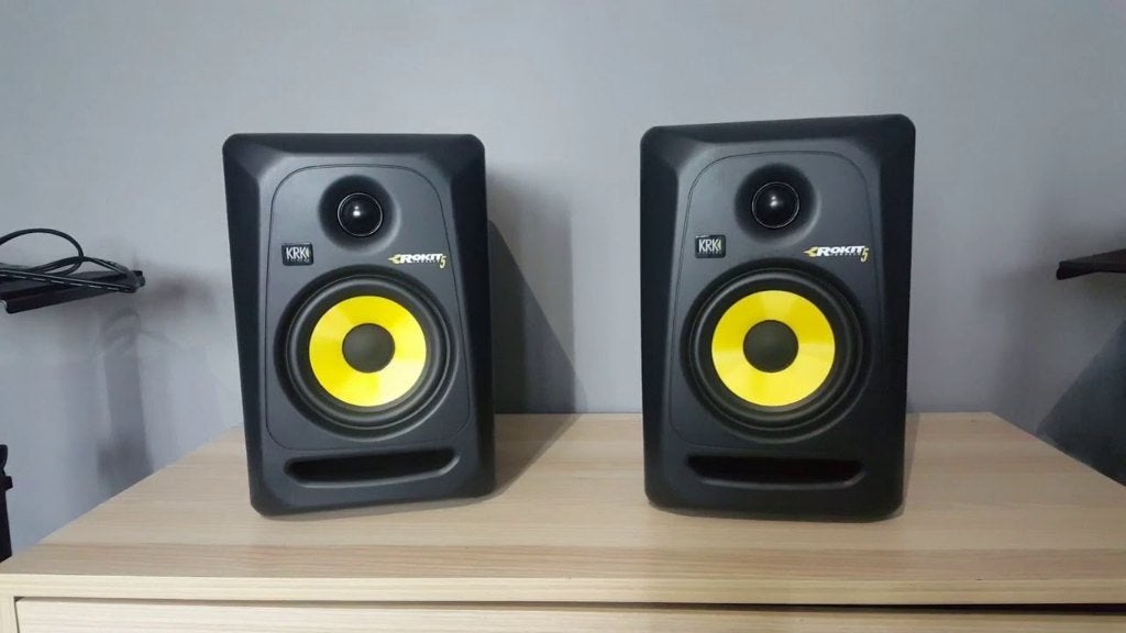 2x KRK Rokit RP5 Pair 6 hs5 hs6 hs7 5 inch speakers set dj, Audio, Tv en Foto, Luidsprekers, Stereo speakers, 120 tot 150 watt