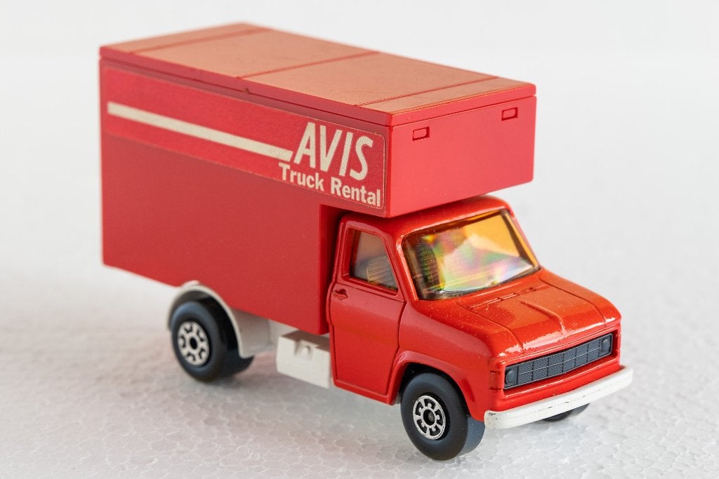 Matchbox Avis Rental Truck, Ophalen of Verzenden, Gebruikt