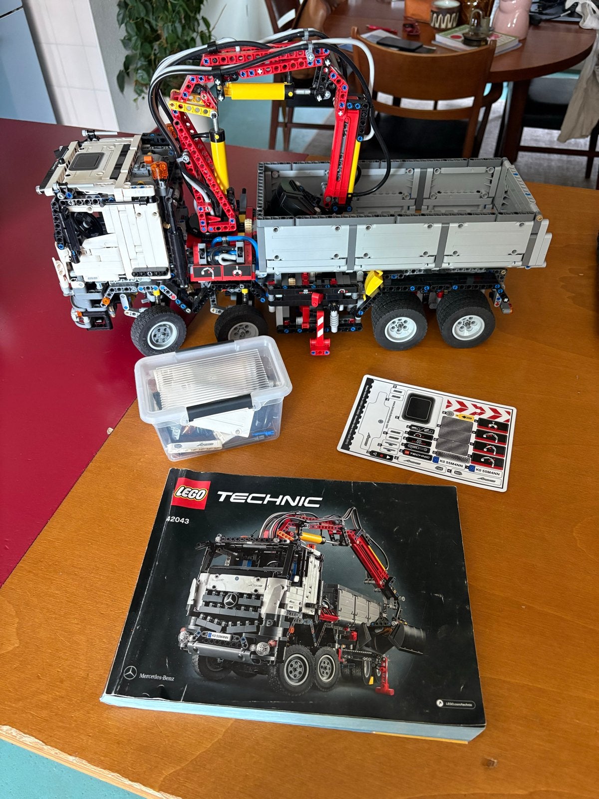 Lego Technic Mercedes-Benz Arocs 3245 (42043), Ophalen, Zo goed als nieuw, Overige merken