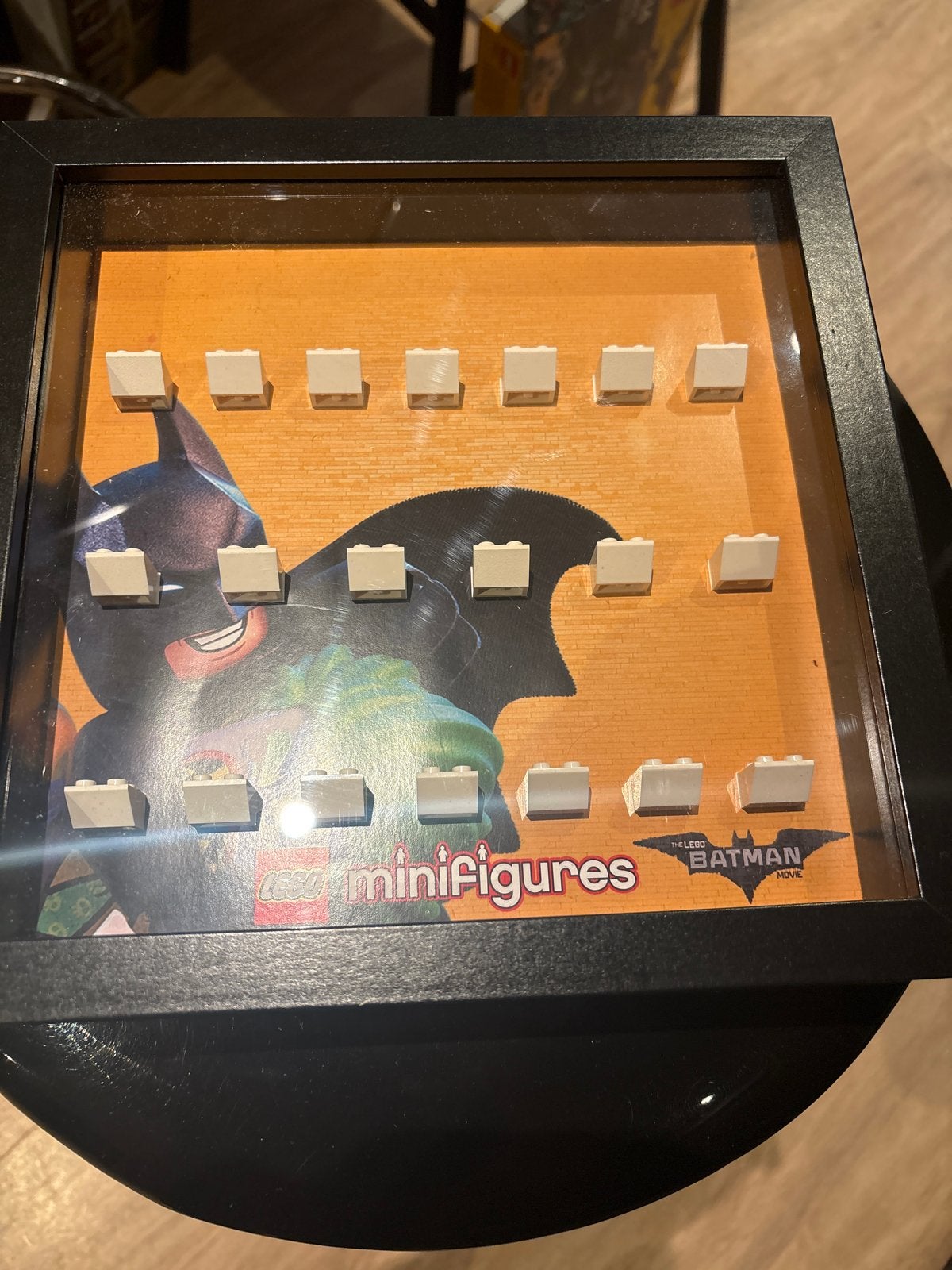 Lego Batman Movie minifigure displaylijst, Ophalen of Verzenden, Gebruikt, Overige merken
