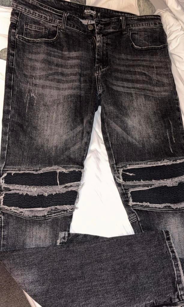 Rivero broek, Ophalen of Verzenden, Nieuw, Grijs, Overige jeansmaten