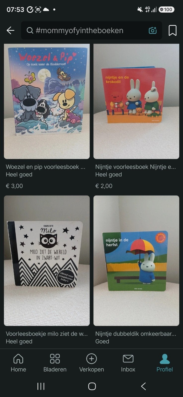 Kinder voorleesboeken o.a. Nijntje en woezel en pip, Ophalen of Verzenden