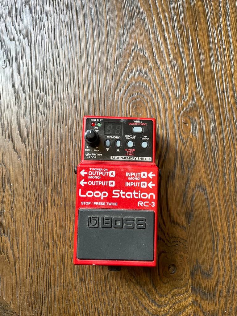 Boss RC-3 Loop Station – perfecte staat, Muziek en Instrumenten, Effecten, Ophalen of Verzenden, Zo goed als nieuw