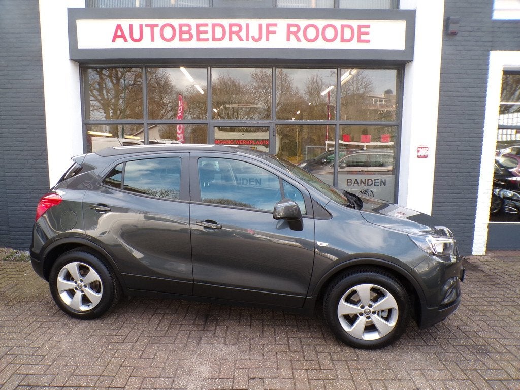 Opel Mokka X 1.6 5-Drs Black Selection TOP STAAT,GOED ONDERH, Auto's, Opel, Voorwielaandrijving, 15 km/l, Gebruikt, Parkeersensor