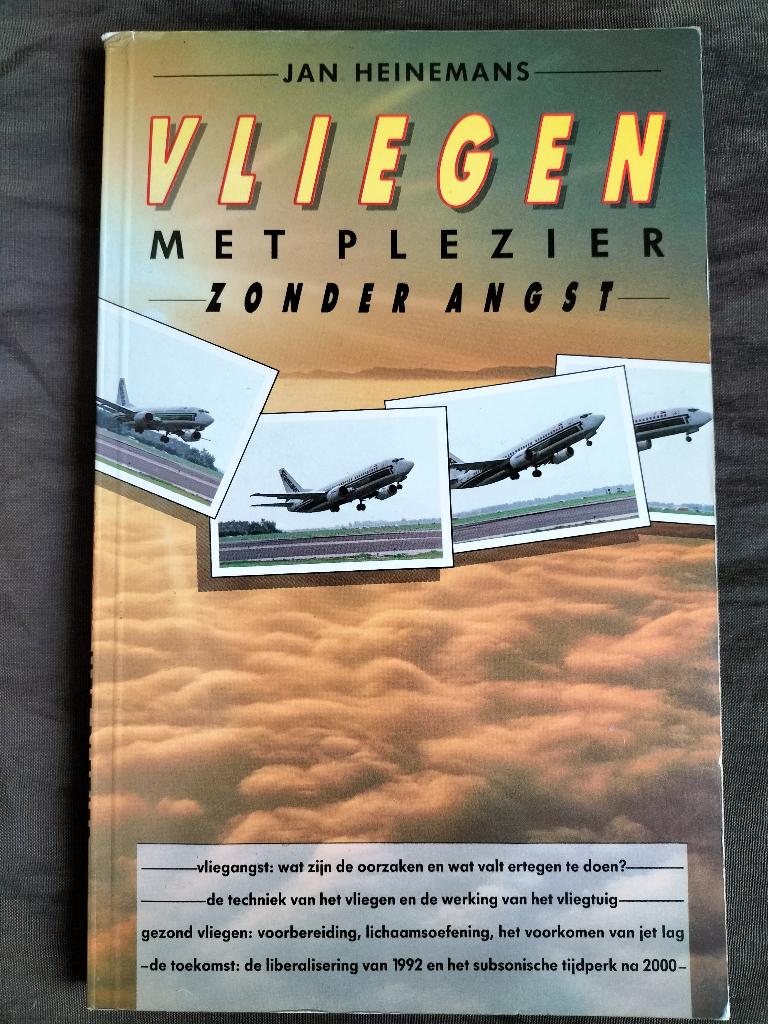 Jan Heinemans - Vliegen met plezier zonder angst, Ophalen of Verzenden, Zo goed als nieuw, Jan Heinemans