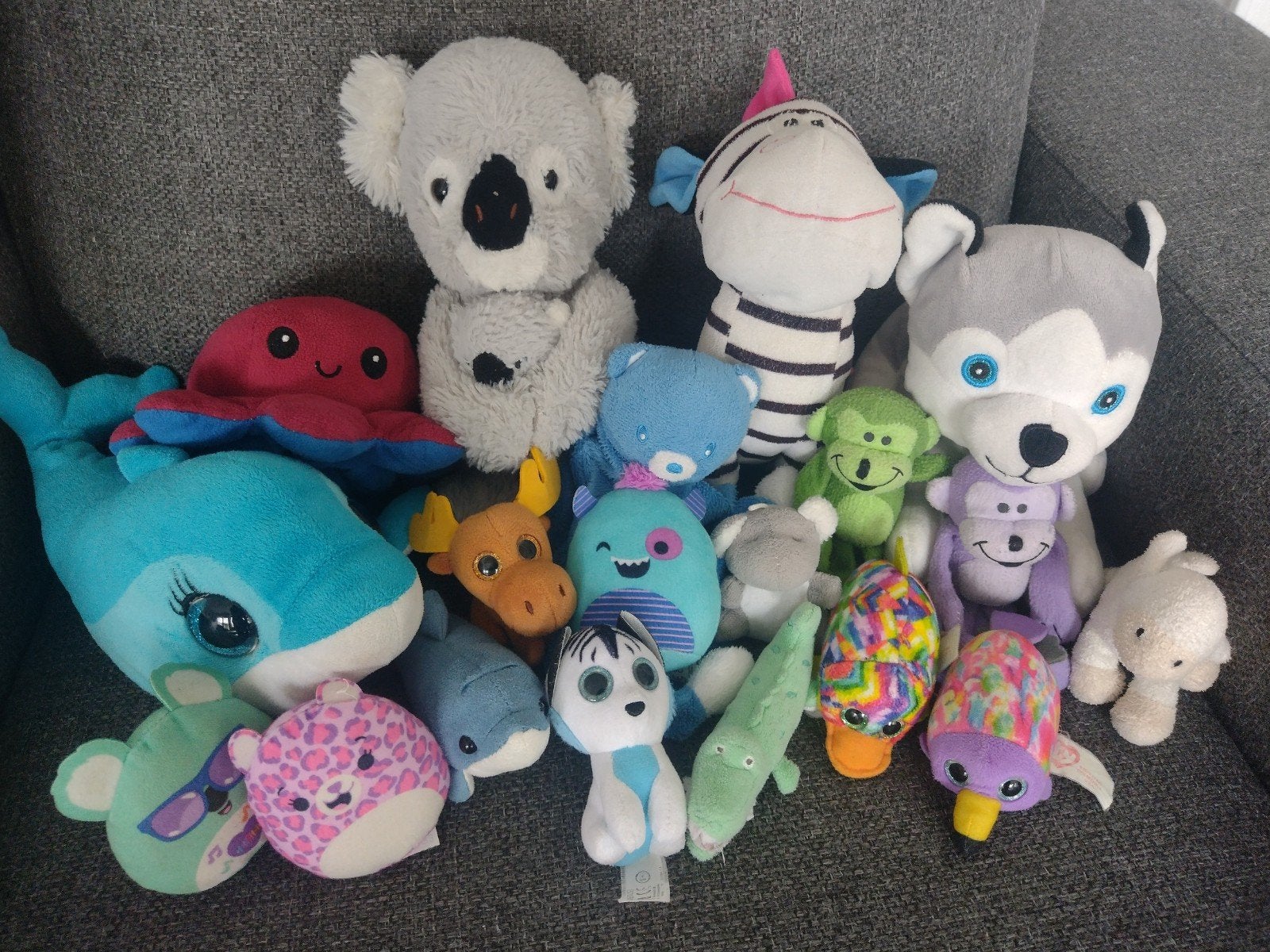 Tas vol lieve knuffels, Ophalen, Overige typen