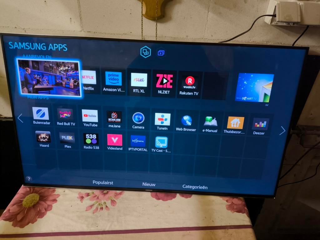 48 inch Samsung Smart LED tv, Ophalen, Zo goed als nieuw, 100 cm of meer, Samsung