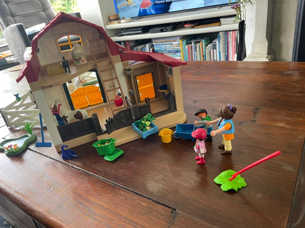 Playmobil 6927 country ponypark, Ophalen of Verzenden, Zo goed als nieuw