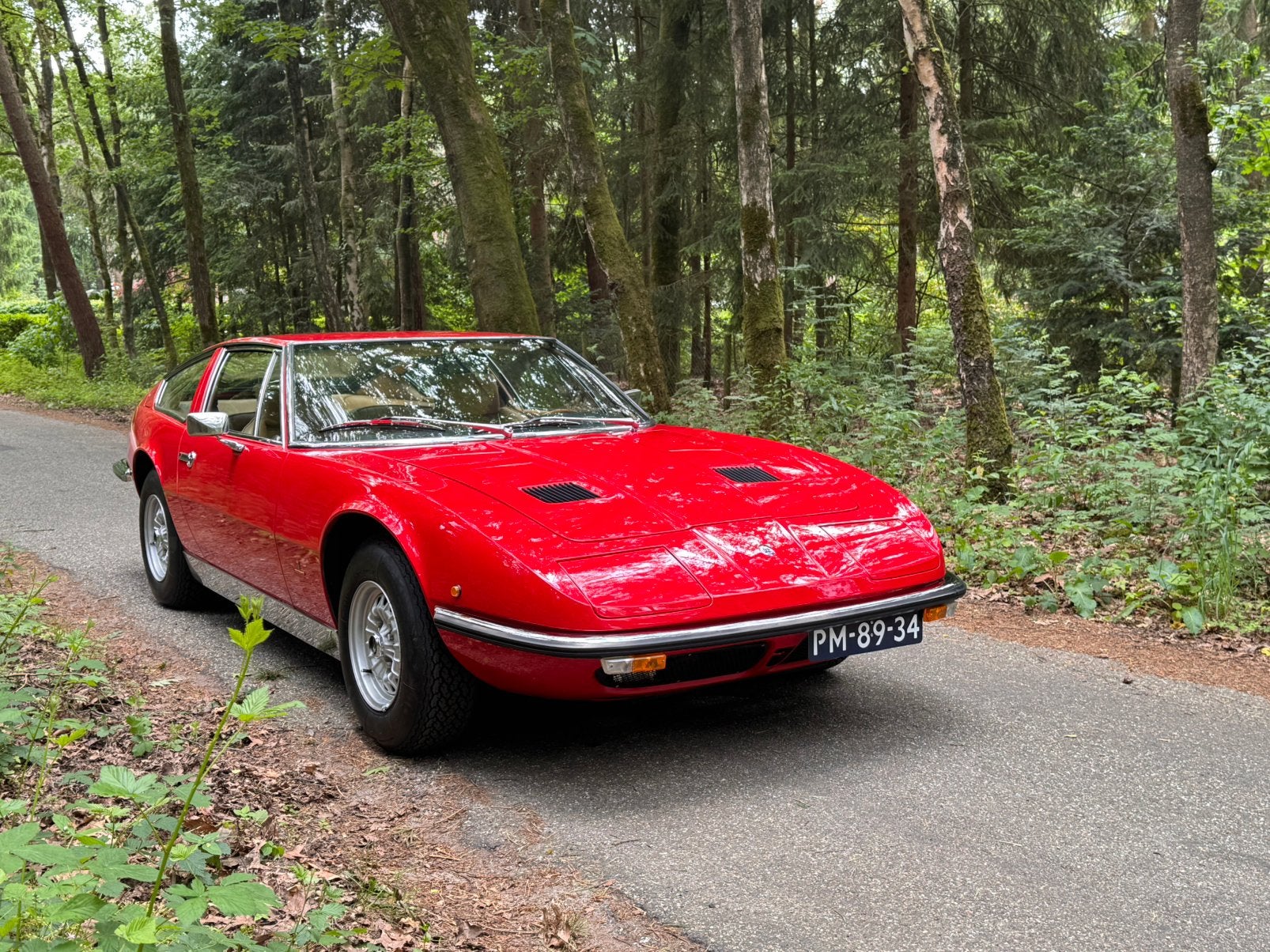 Maserati Indy 4.7 V8, 1971, professioneel gerestaureerd, Auto's, Maserati, 290 pk, Achterwielaandrijving, 4 stoelen, Leder