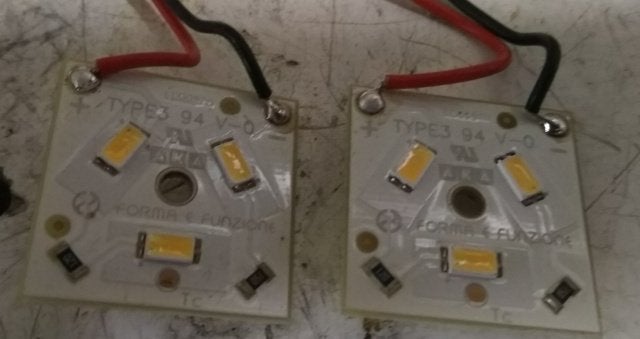 2 stuks Forma funzione type 3 ledmodule 12V 350mA, Ophalen of Verzenden, Nieuw