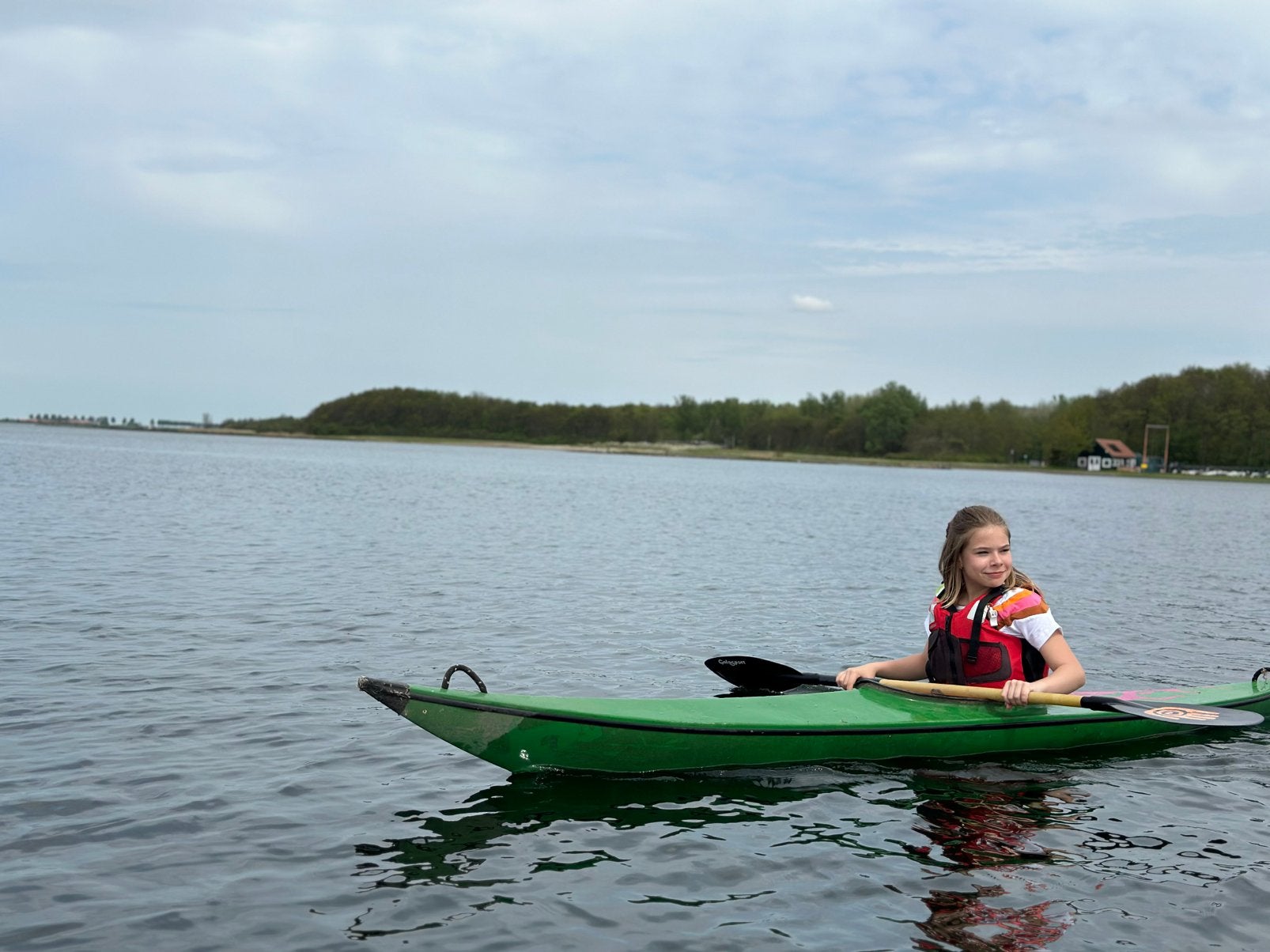 Mooie polyester tour kinder kayak, Watersport en Boten, Ophalen, Gebruikt, Eén persoon, Kajak