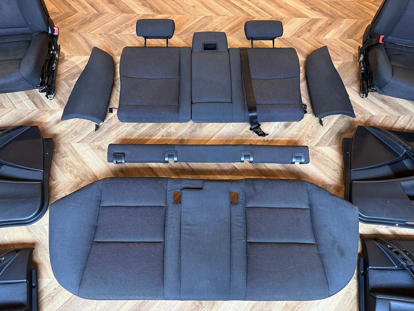 BMW 5 Serie E61 Interieur Stoelen Bank Deurpanelen, Auto-onderdelen, Interieur en Bekleding, Ophalen, Gebruikt, BMW