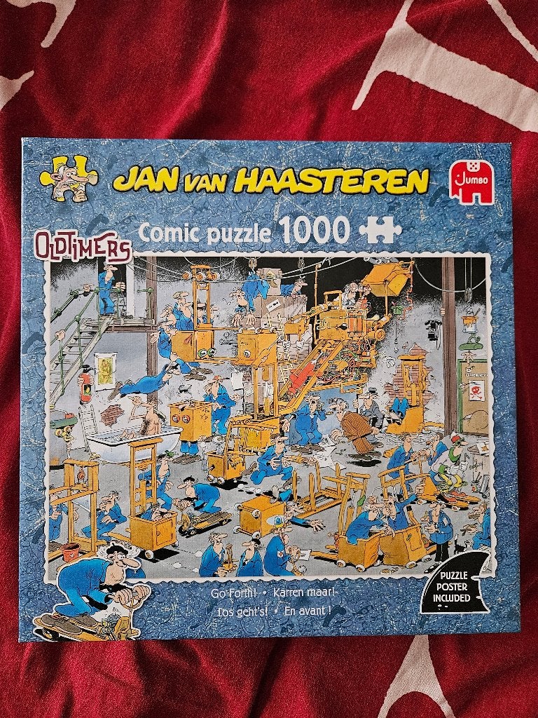 Jan van Haasteren puzzels, 7,50 euro ps, Ophalen of Verzenden, 500 t/m 1500 stukjes, Zo goed als nieuw, Legpuzzel