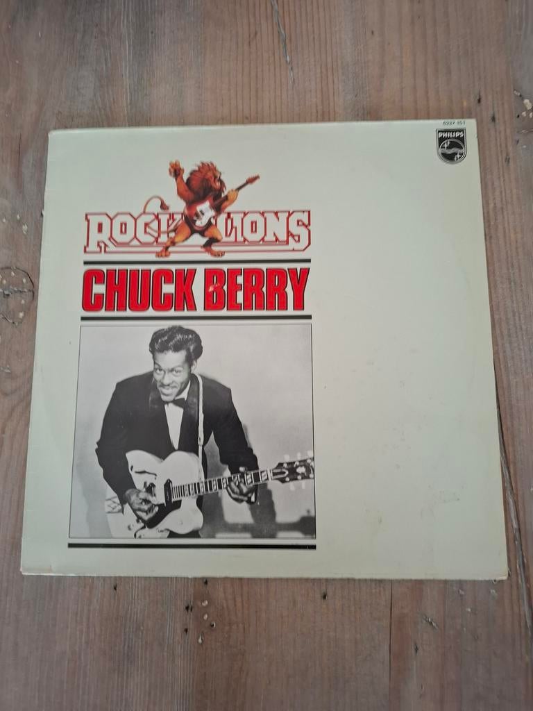 Chuck Berry - Rock Lions Greatest hits, Ophalen of Verzenden, Gebruikt, 12 inch