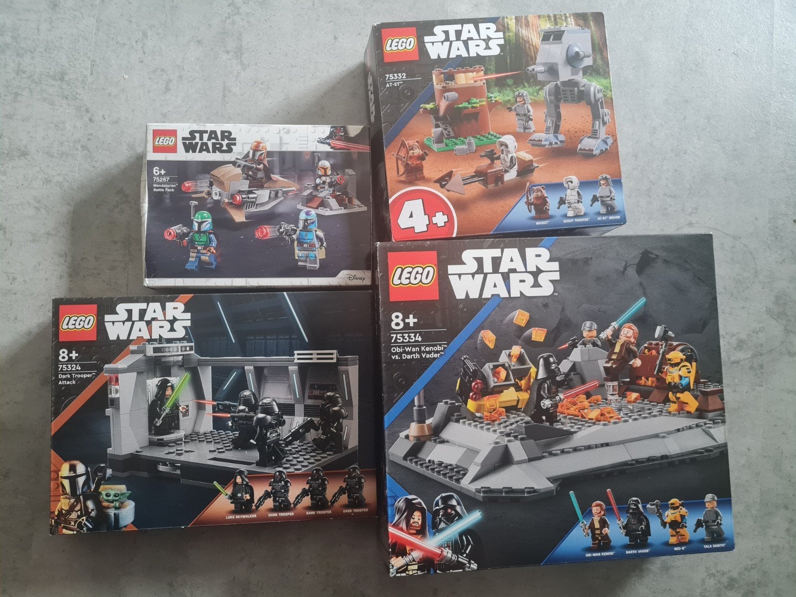 Lego Star Wars dozen en instructies, Gebruikt, Star Wars, Lego, Ophalen of Verzenden