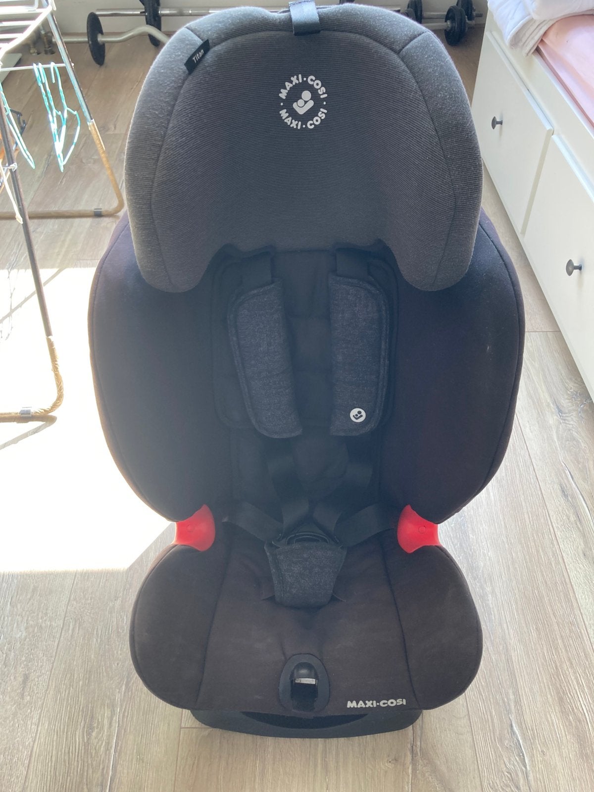 Maxi Cosi car seat - Titan - Isofix, Ophalen, 9 t/m 18 kg, Zo goed als nieuw, Isofix
