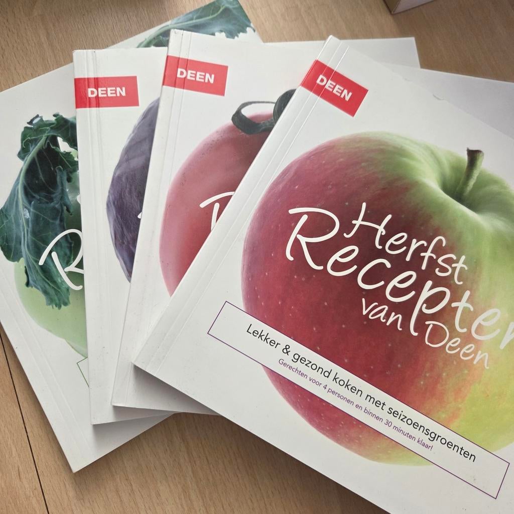 Deen Receptenboeken Seizoenen (4 stuks), Ophalen of Verzenden