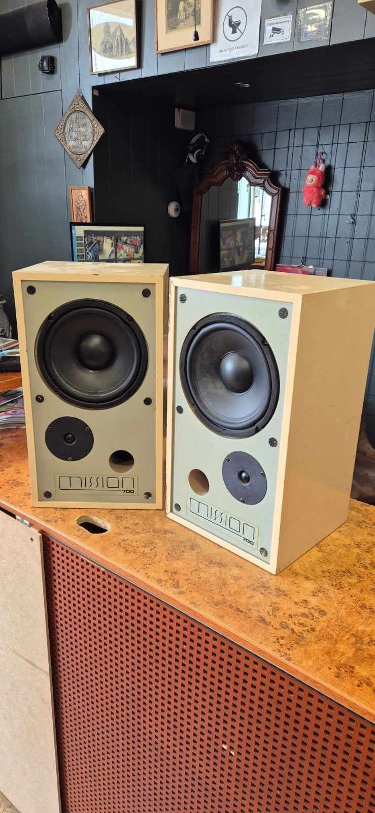 Mission 700 luidsprekers - Woofers in goede staat, Ophalen of Verzenden, Mission, Speakers