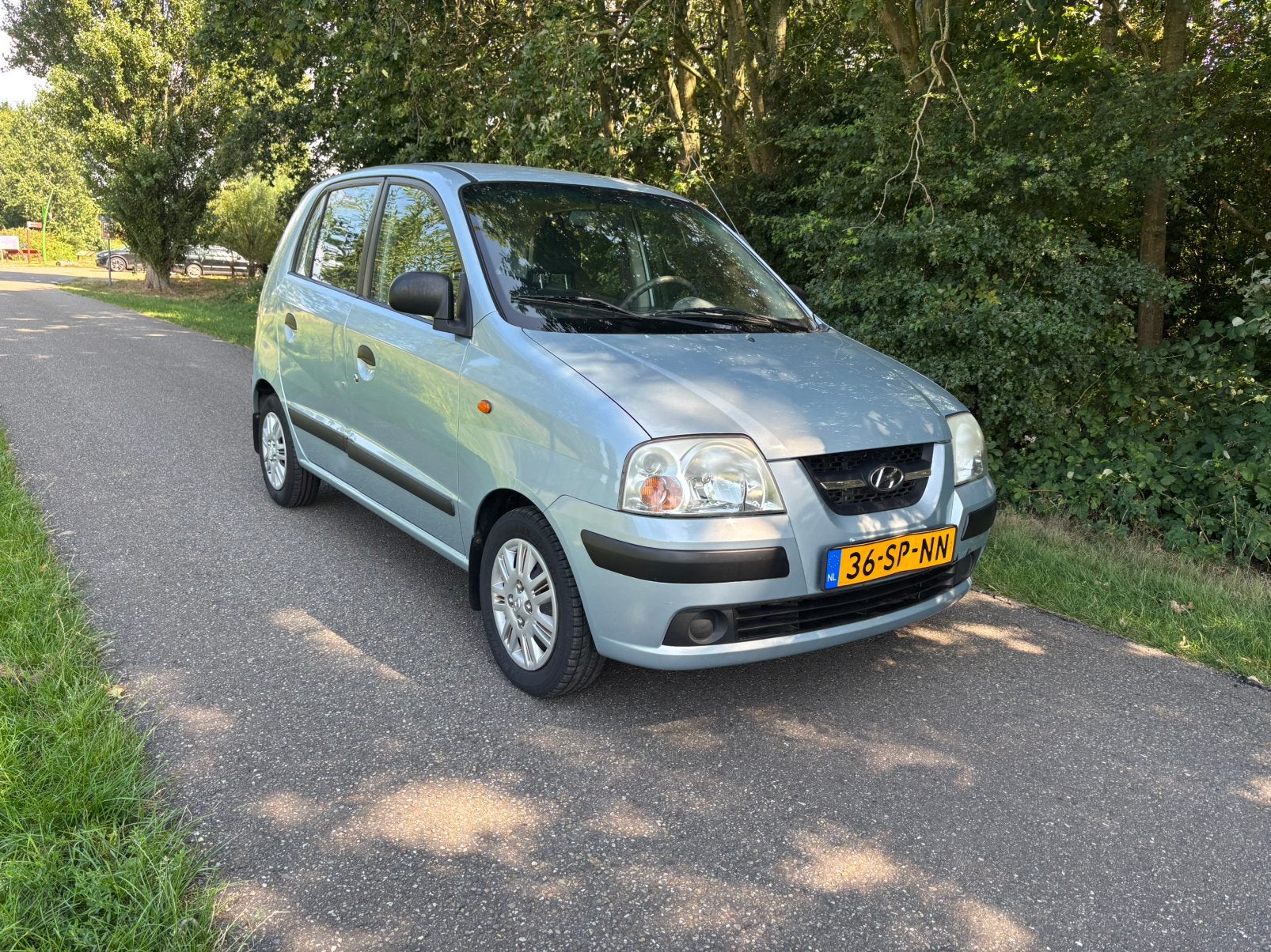 Hyundai Atos 1.1 2006 Airco Elecktrische Ramen NAP, Auto's, Voorwielaandrijving, Stof, 4 cilinders, Elektrische ramen