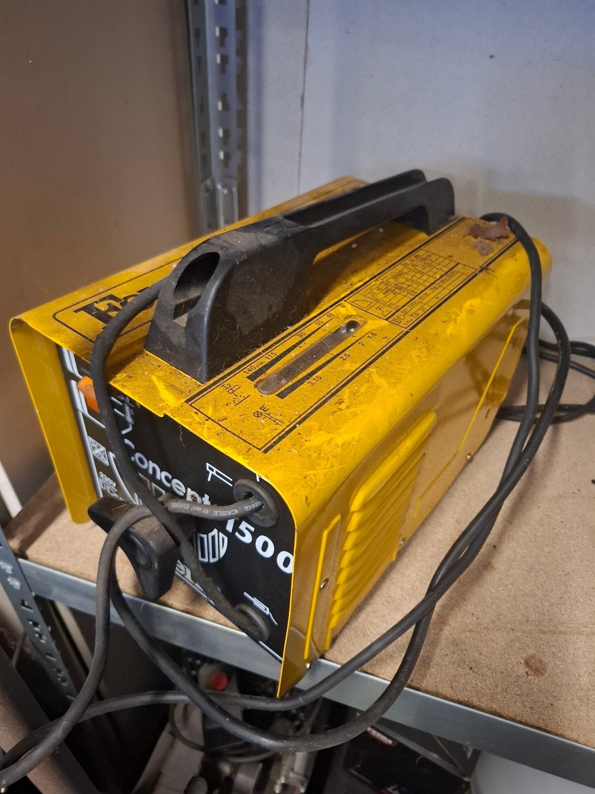 F-Concept 1500 lasapparaat, Ophalen