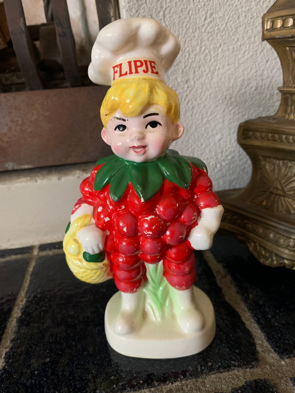 Mooie originele Flipje van Tiel spaarpot aardewerk keramiek, Ophalen of Verzenden, Gebruikt, Overige typen