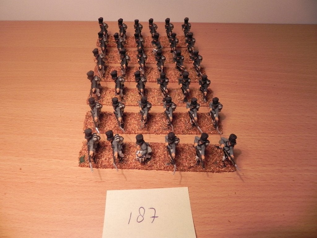 slag bij Waterloo, Pruisen leger, 325 figuren tin, 25 mmm, Ophalen of Verzenden, Nieuw, 1:35 tot 1:50, Figuur of Figuren