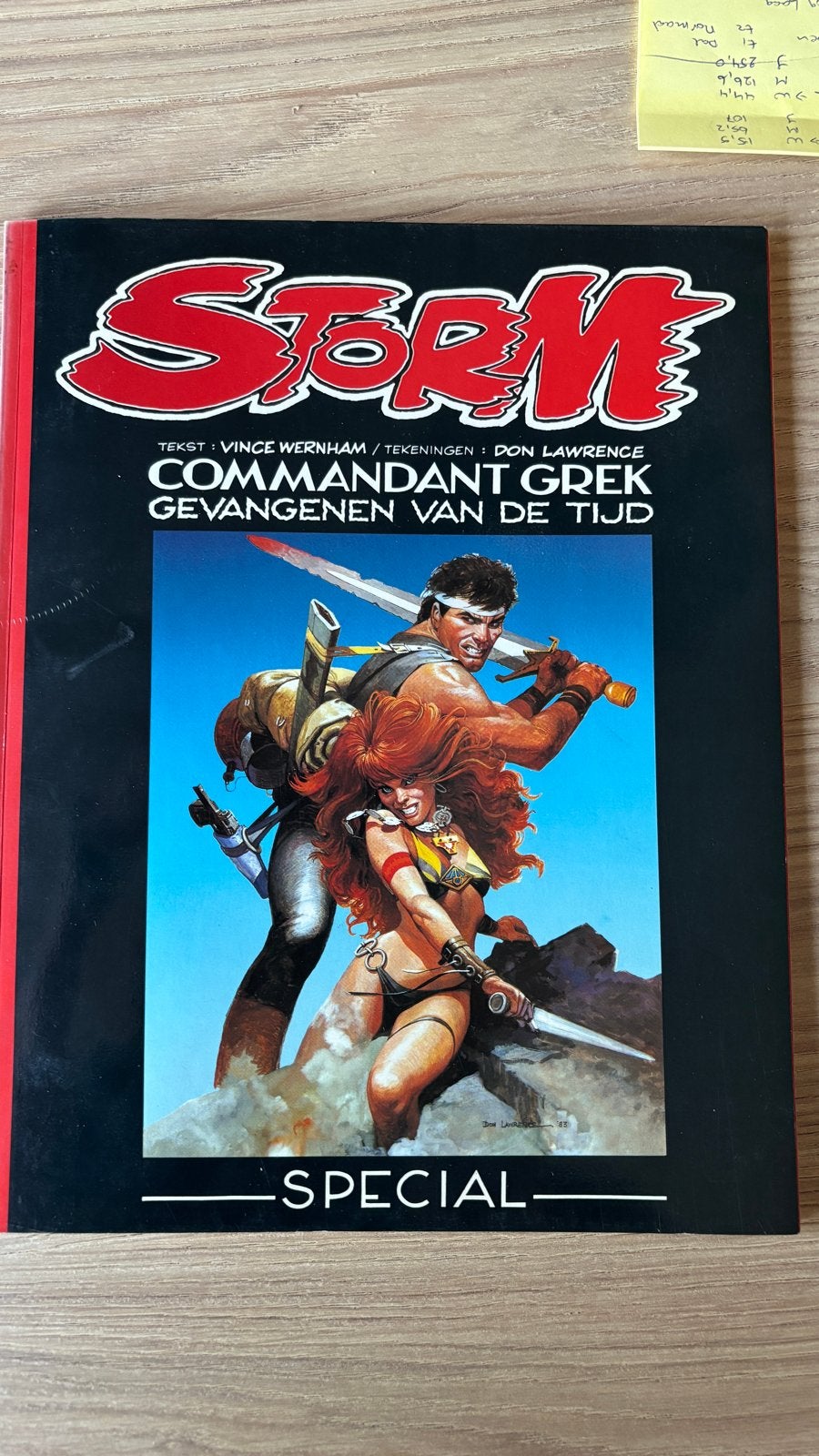 Storm Special: Commandant Grek - Gevangenen van de Tijd, Eén stripboek, Ophalen of Verzenden, Gelezen
