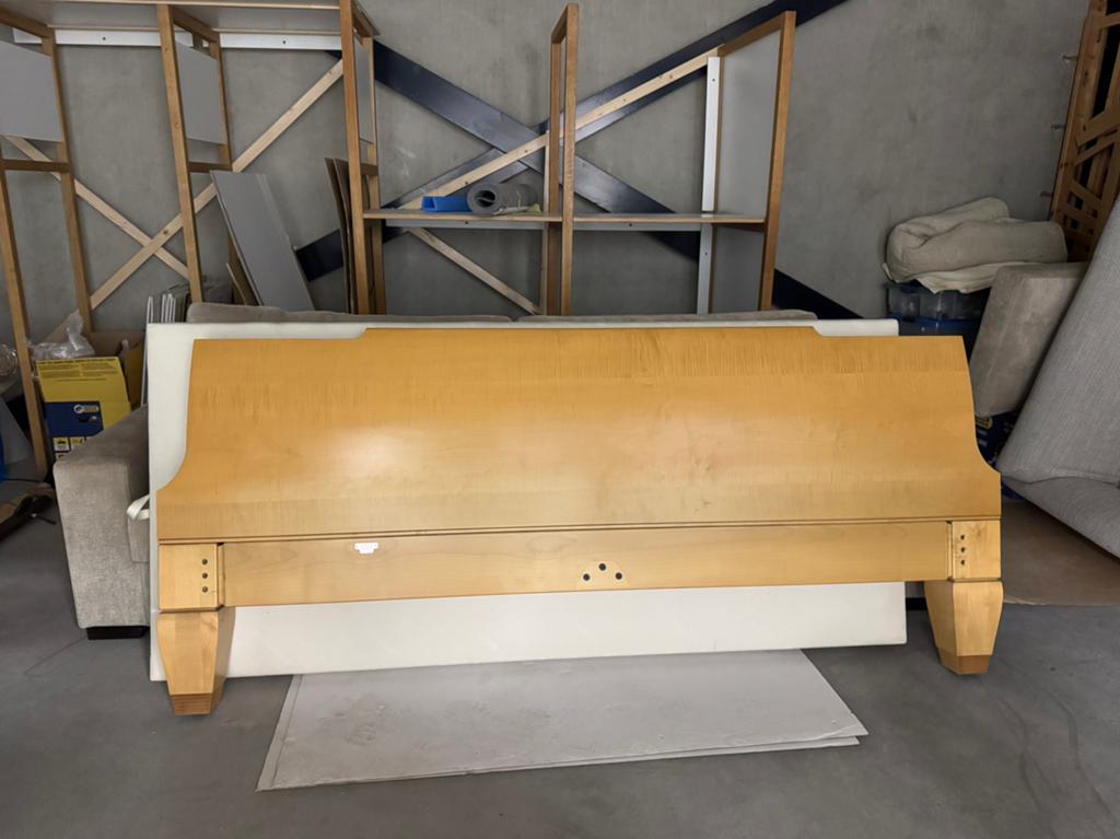 Vintage Giorgetti bed (180 x 200) met elektrische boxspring, Ophalen, Zo goed als nieuw