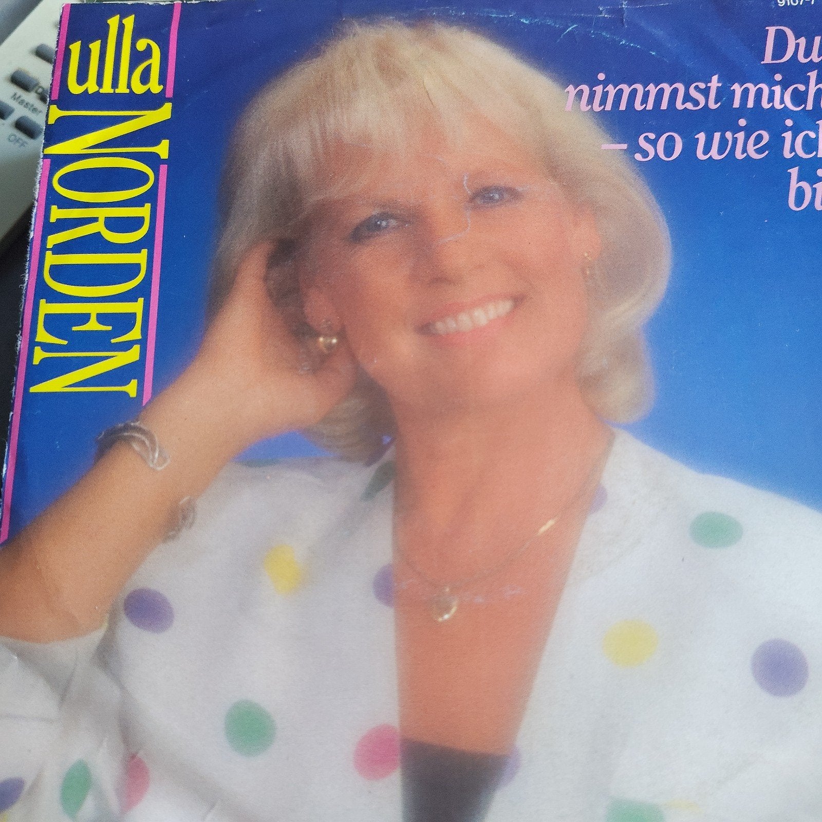 Ulla Norden - Du nimmst mich so wie ich bin (Single), Cd's en Dvd's, Ophalen of Verzenden, Gebruikt, 7 inch, Schlager