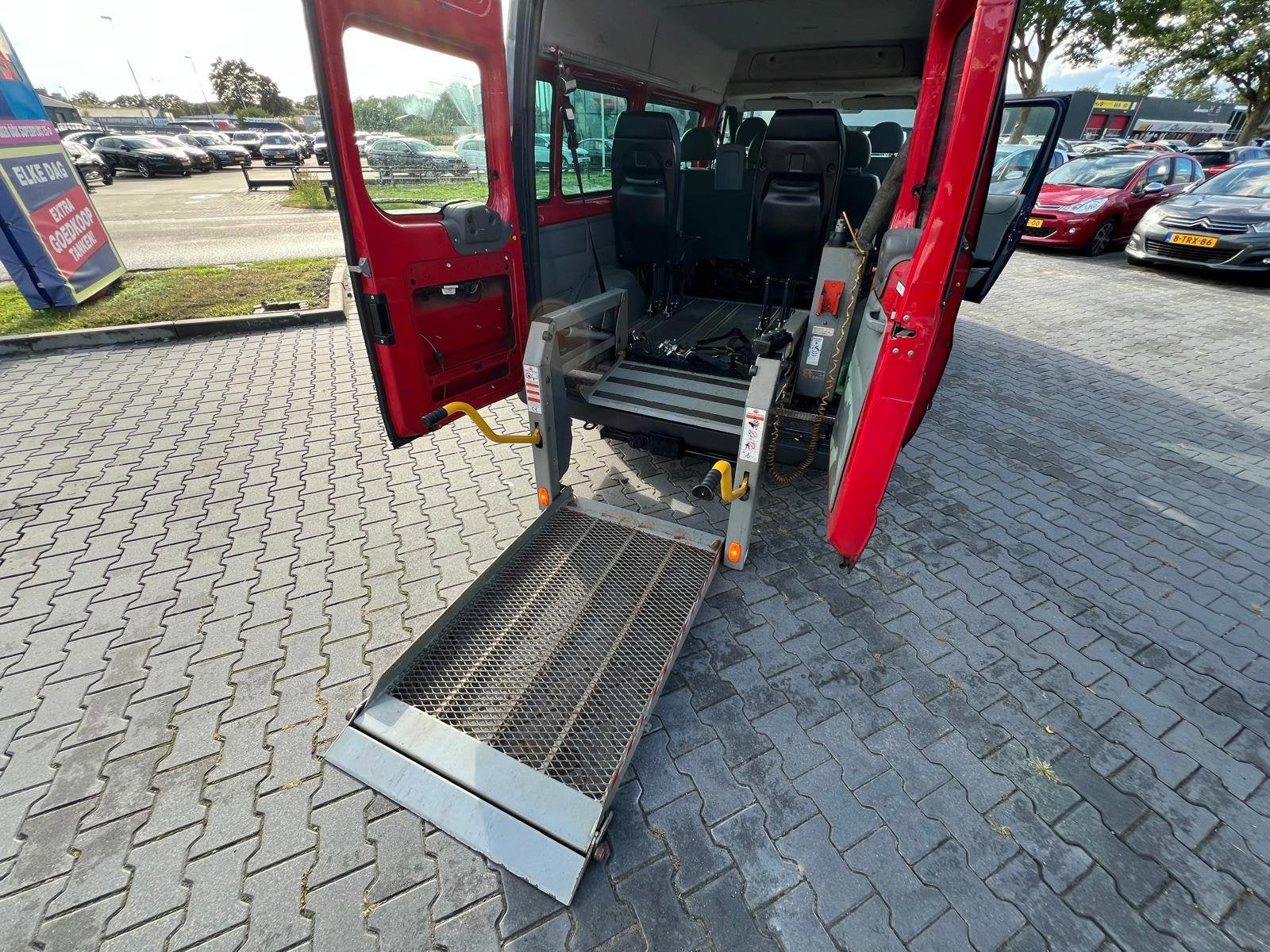 Ford Transit Kombi 280M 2.2 TDCI SHD ROLSTOELBUS + LIFT, Blauw, Bedrijf, Transit, Te koop