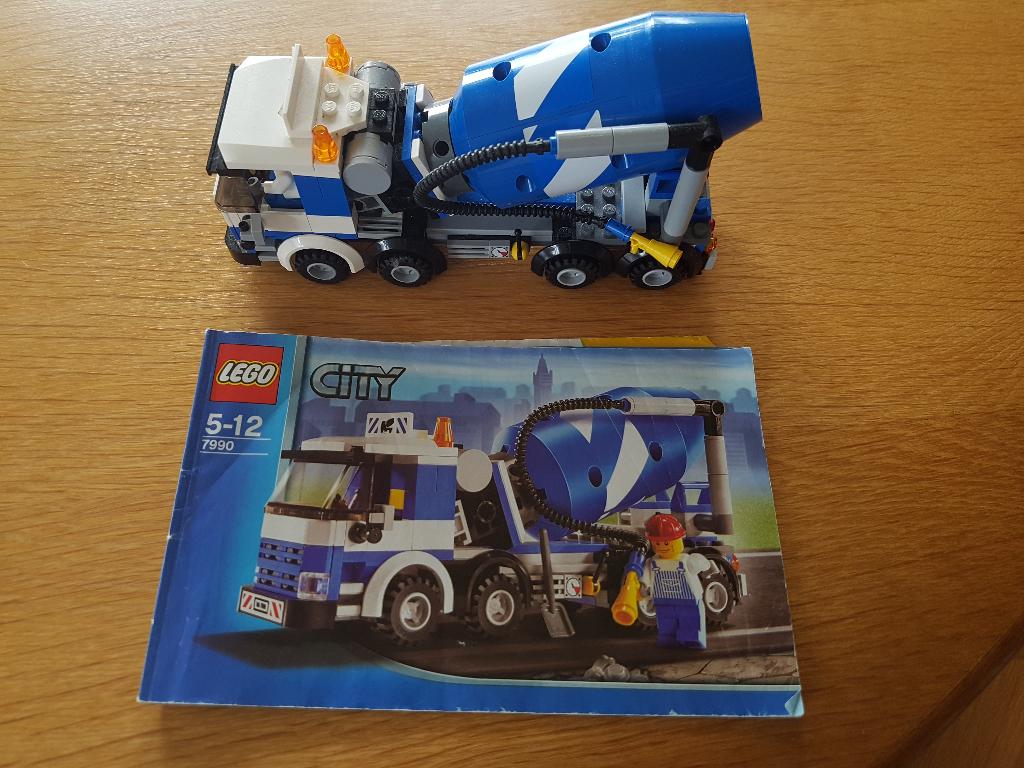 Lego Nr. 7990 City Betonmixer Compleet set, Kinderen en Baby's, Speelgoed | Duplo en Lego, City, Lego, Ophalen of Verzenden, Complete set