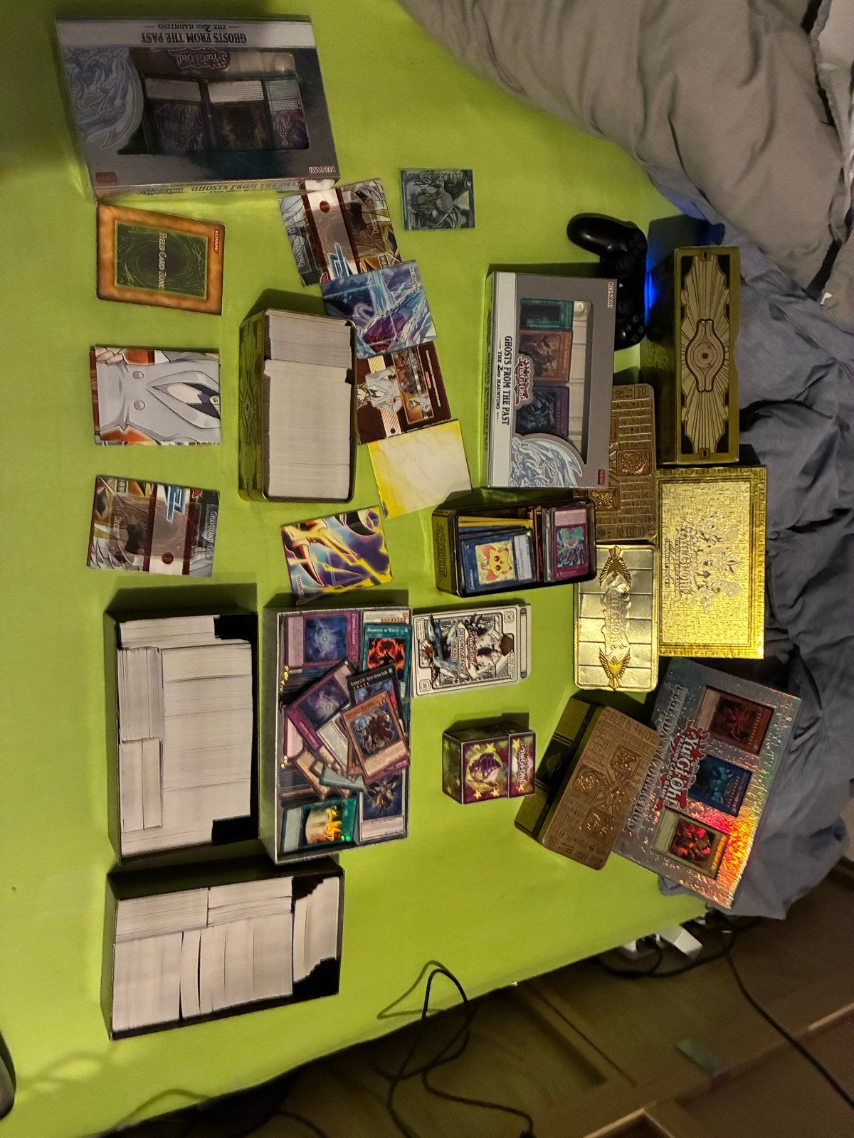 Yu-Gi-Oh! Collectie met gesigneerde kaart, Ophalen of Verzenden, Gebruikt, Meerdere kaarten
