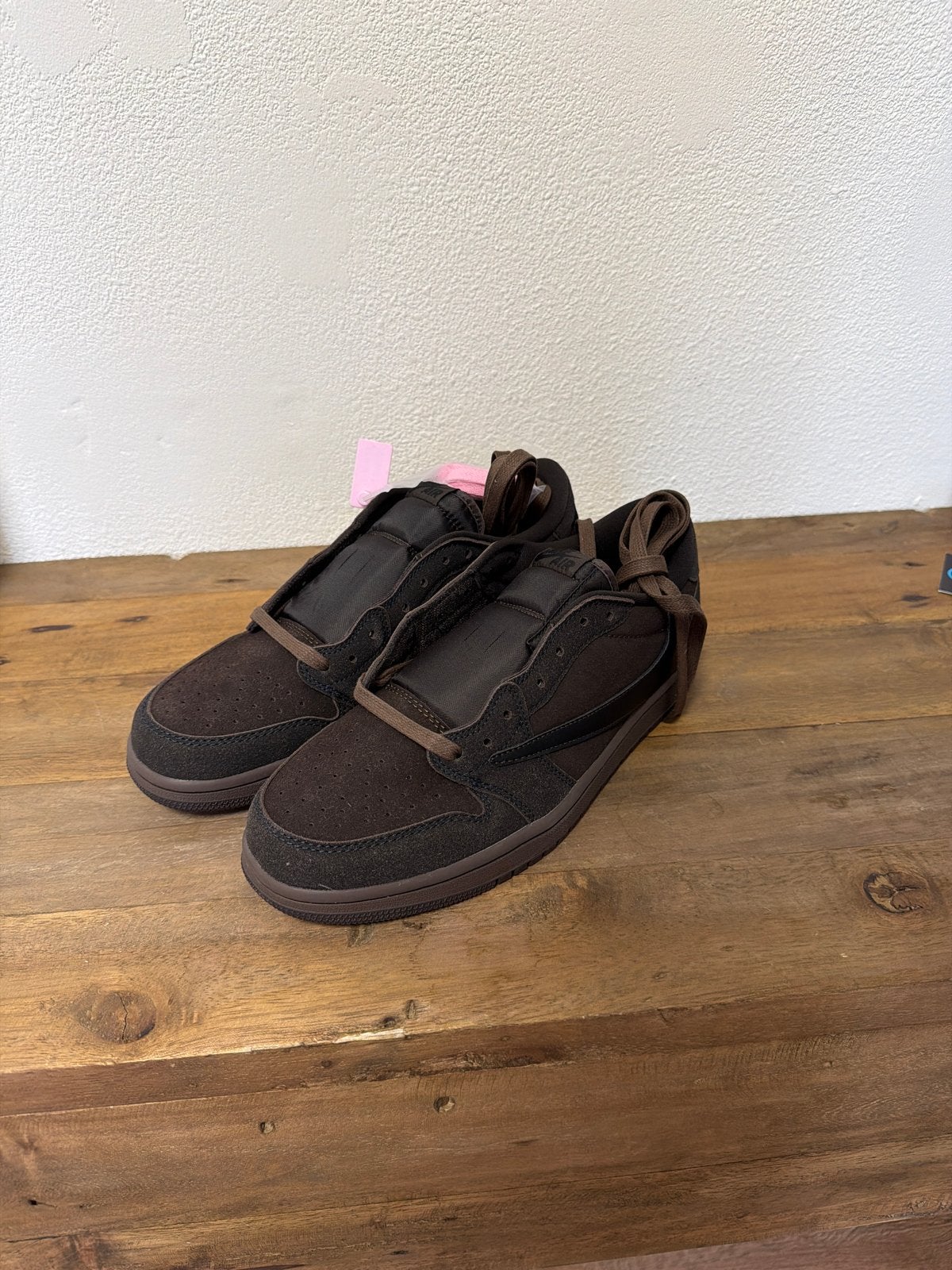 Nike Jordan 1 Low Travis Scott Reverse Mocha, Ophalen of Verzenden, Nieuw, Bruin, Sneakers of Gympen