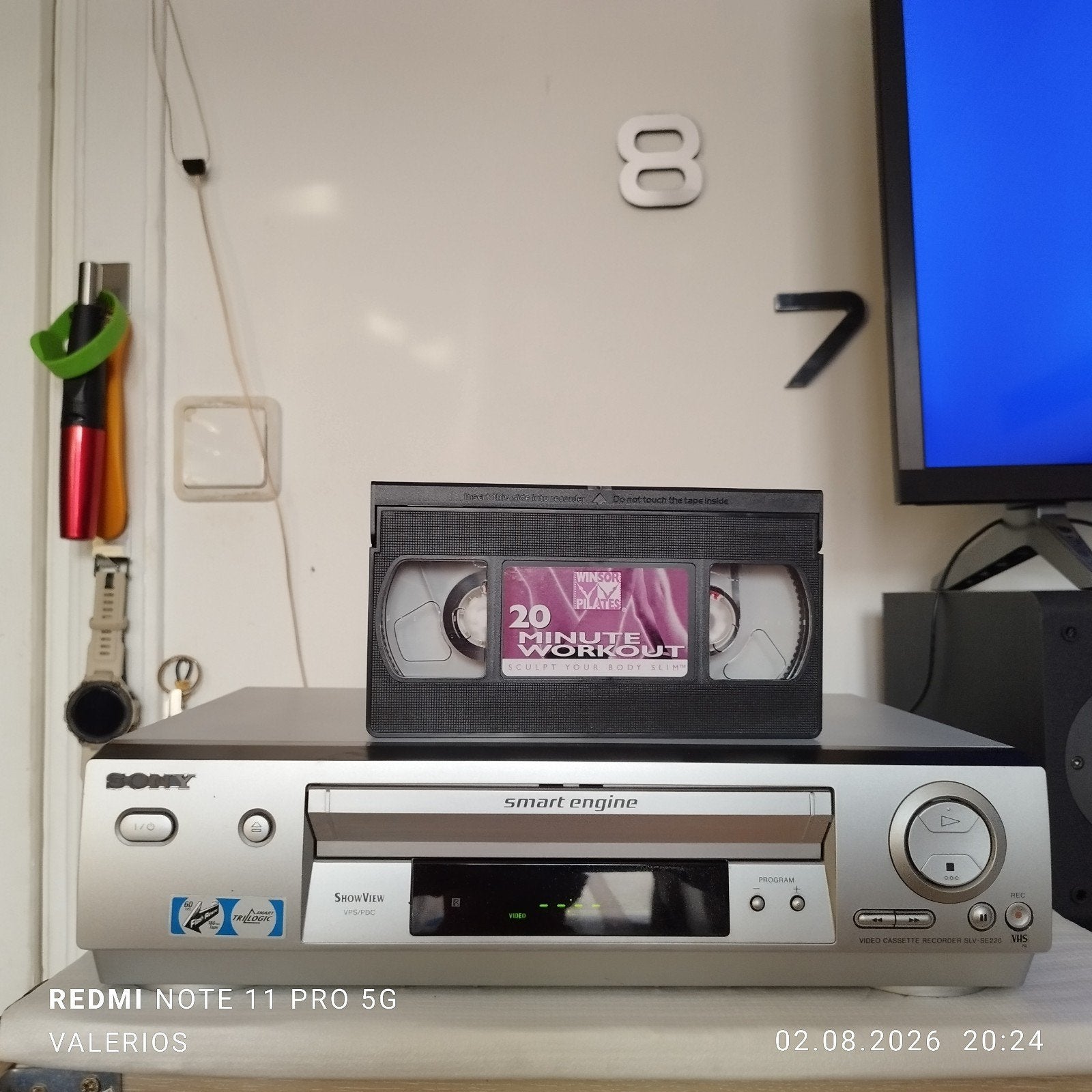 Video Cassette recorder SONY SLV-SE 220 ., Ophalen of Verzenden, Zo goed als nieuw, Sony