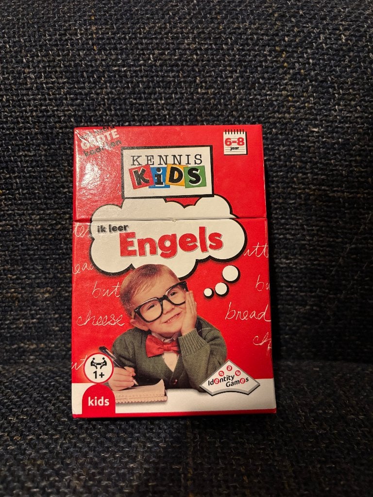 Leer Engels Kennis Kids kaarten vanaf 6 jaar ik leer Engels, Ophalen, Zo goed als nieuw, Taal en Lezen