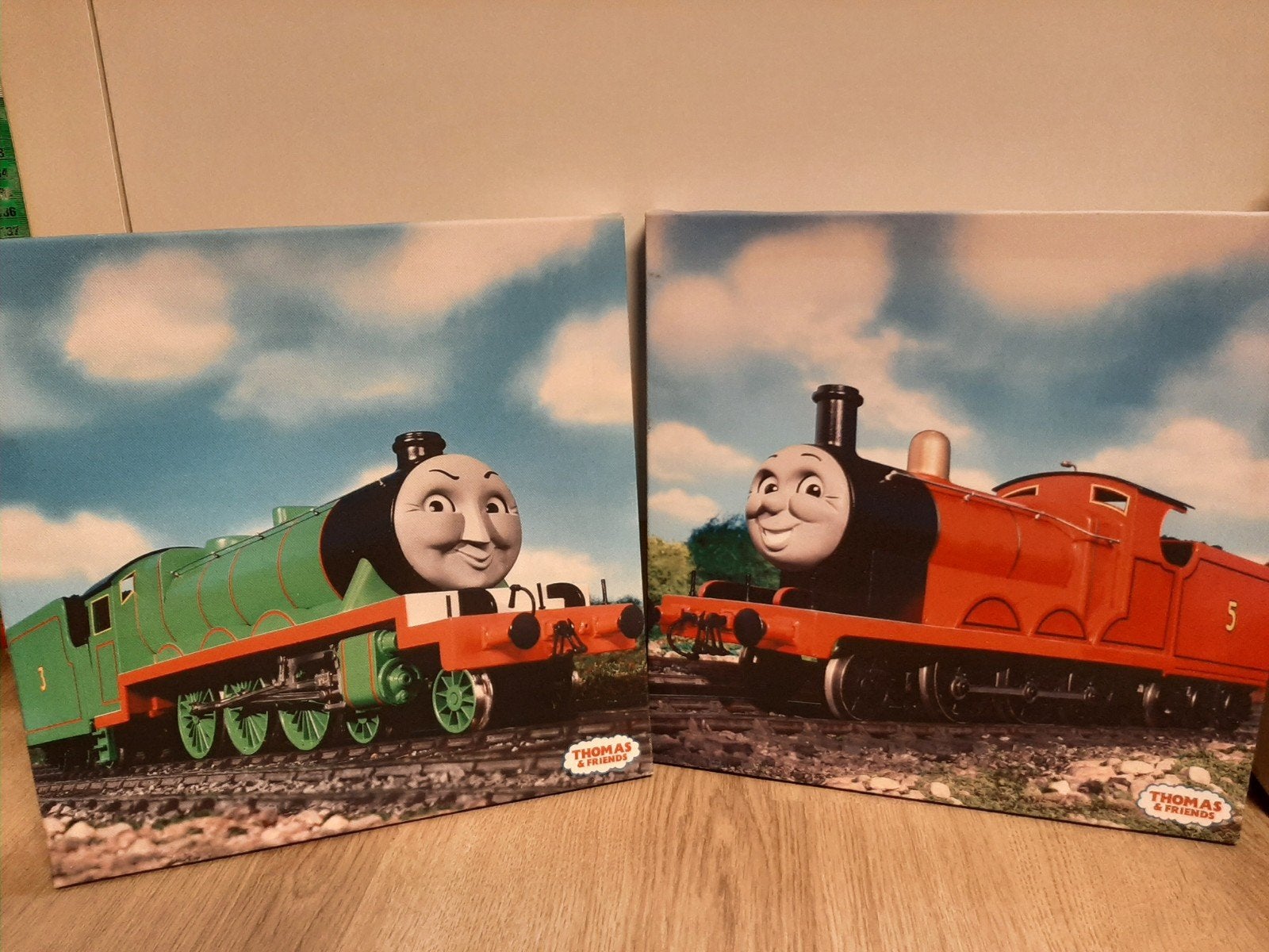 Thomas de trein foto canvas, Ophalen of Verzenden