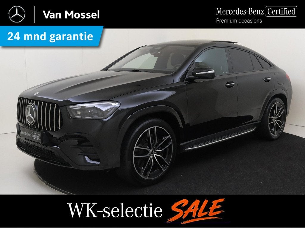 Mercedes-Benz GLE-klasse Coupé 400 e 4MATIC AMG Line /Panor, Auto's, Mercedes-Benz, Automaat, Gebruikt, 4 cilinders, Zwart