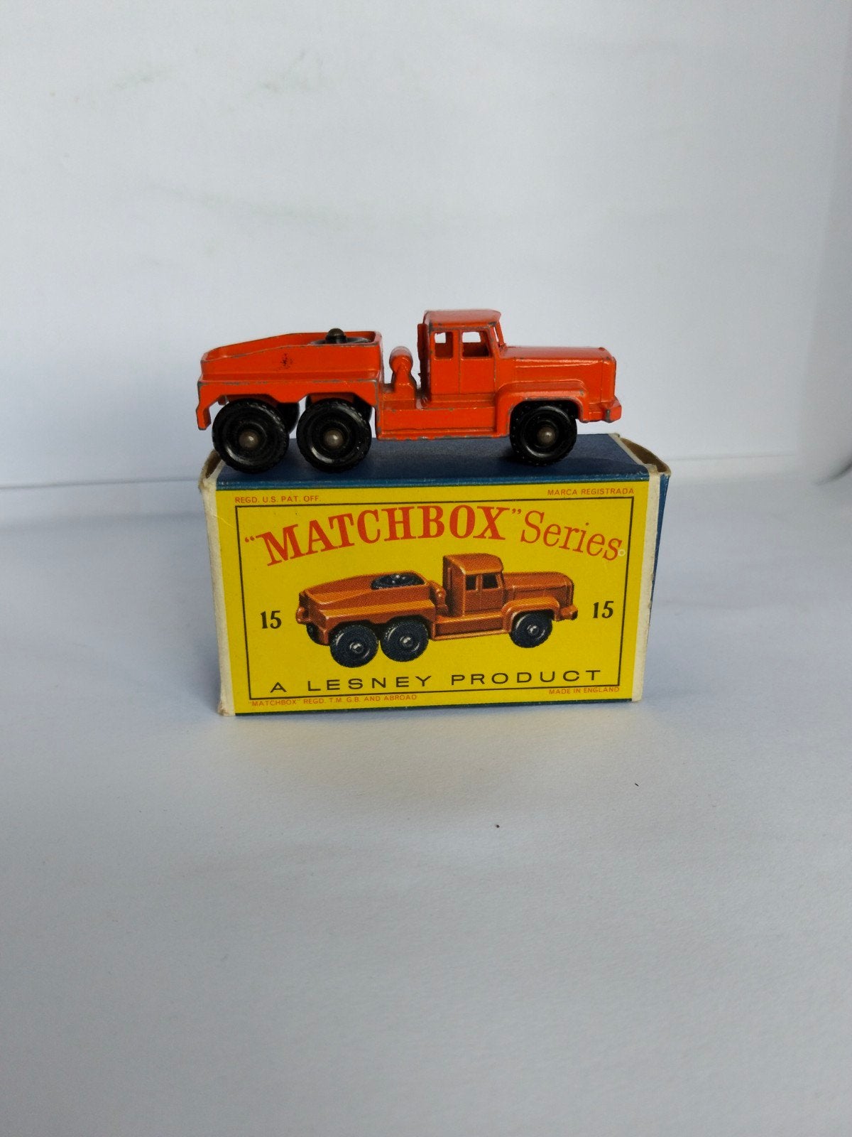 matchbox RARE D-box 15B Rotinoff Mover Lesney, Ophalen of Verzenden, Zo goed als nieuw, Auto, Lesney