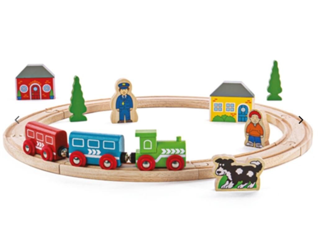 Bigjigs mijn eerste houten treinbaan, Ophalen, Zo goed als nieuw, Overige typen