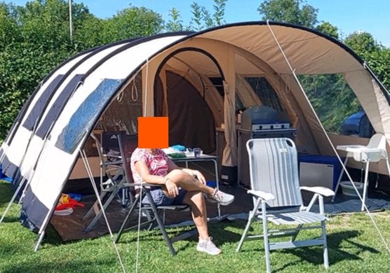 Obelink familia 6 tunneltent, Caravans en Kamperen, Ophalen, Gebruikt, Tot en met 6