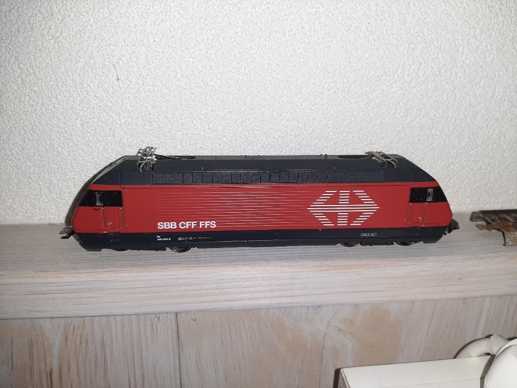 Marklin 3760 sbb cff ffs locomotief., Wisselstroom, Gebruikt, Locomotief, Ophalen of Verzenden