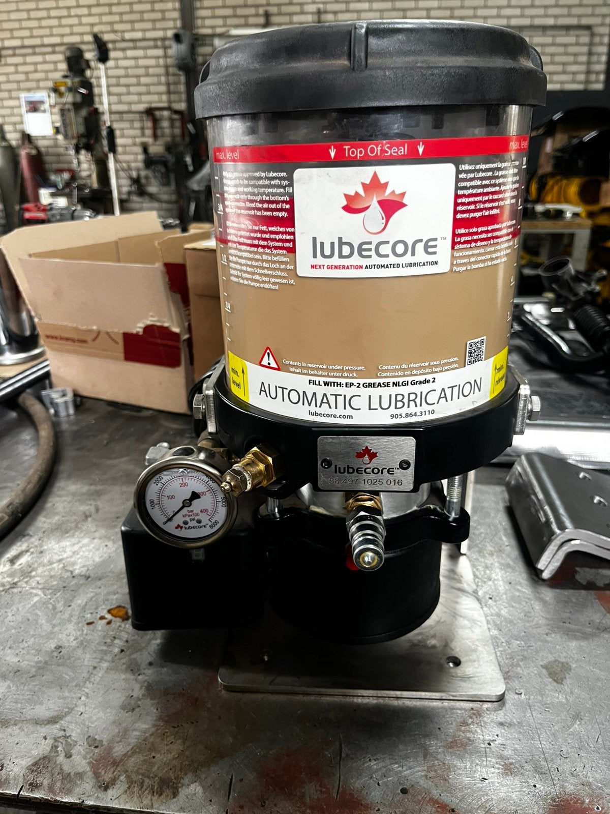 Automatische smeerpomp lubecore nieuw smeersysteem vetpomp, Ophalen of Verzenden, Nieuw, Overige merken