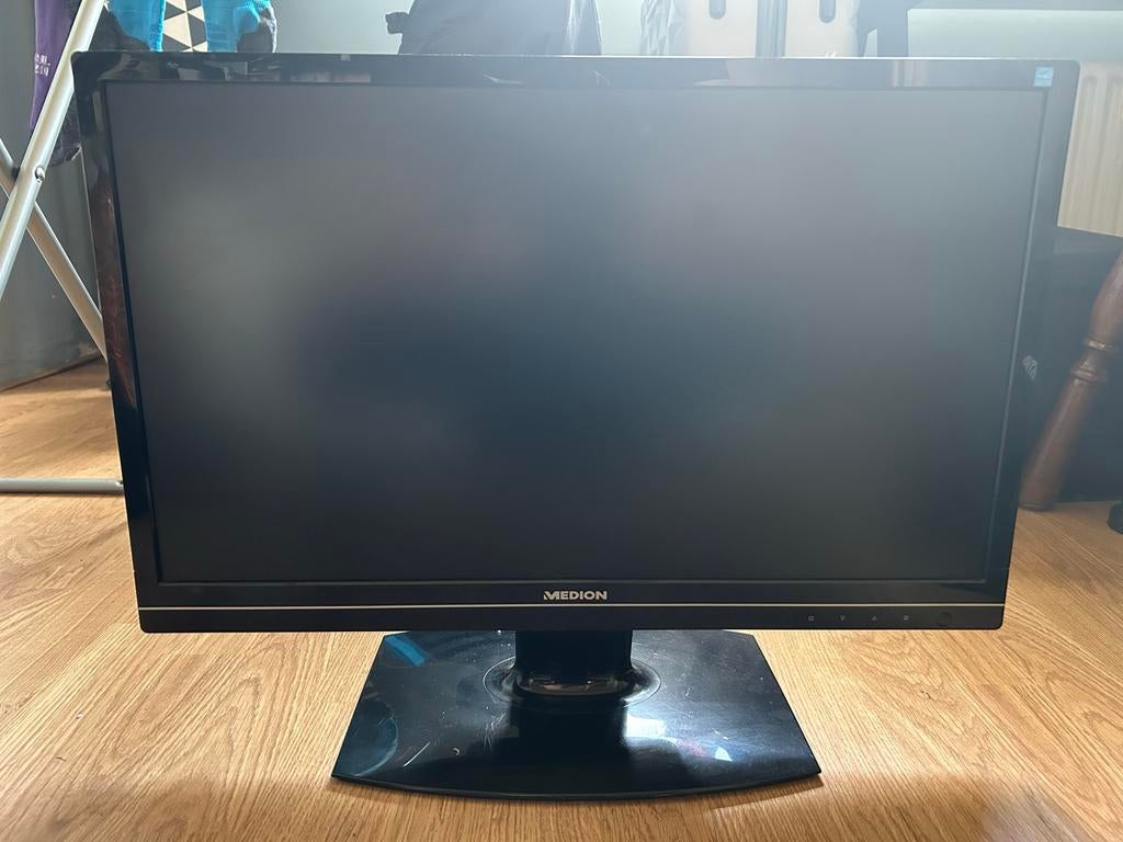 Medion monitor met HDMI aansluiting, Ophalen of Verzenden, Gebruikt, HDMI, LED