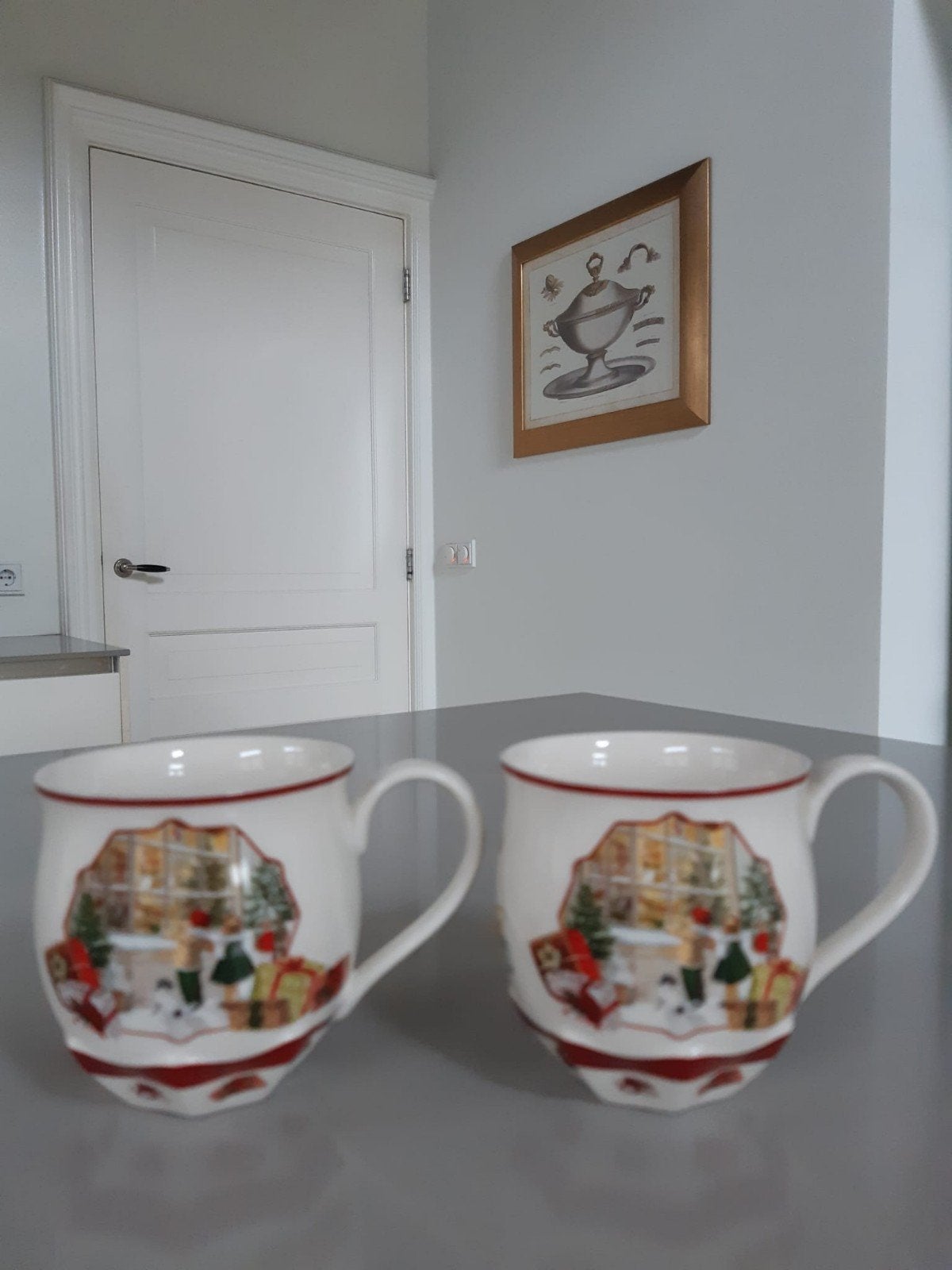 2 Mokken Kerst Villeroy en Boch Toy's Fantasy Toy Shop Nieuw, Ophalen of Verzenden, Nieuw