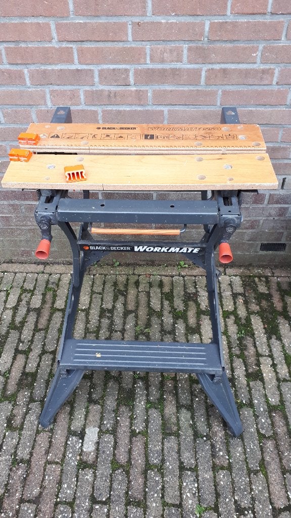 black en decker workmate, Ophalen of Verzenden, Gebruikt, Minder dan 70 cm, Inklapbaar
