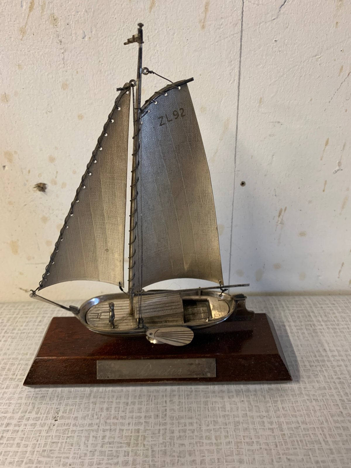 Vintage bootje, Ophalen of Verzenden, Zo goed als nieuw