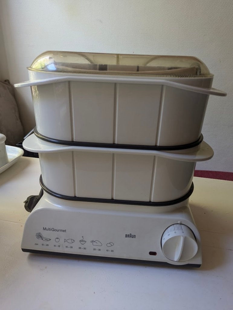 Braun MultiGourmet stoomkoker / rijstkoker, Kunststof, Ophalen of Verzenden, Wit, Overige merken
