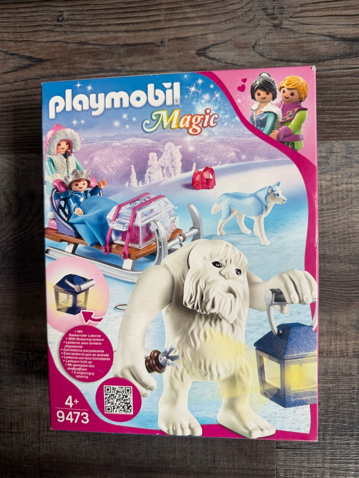 Playmobil Magic 9473 Yeti met Lichtgevende Lantaarn, Complete set, Fantasy, Nieuw, Ophalen of Verzenden